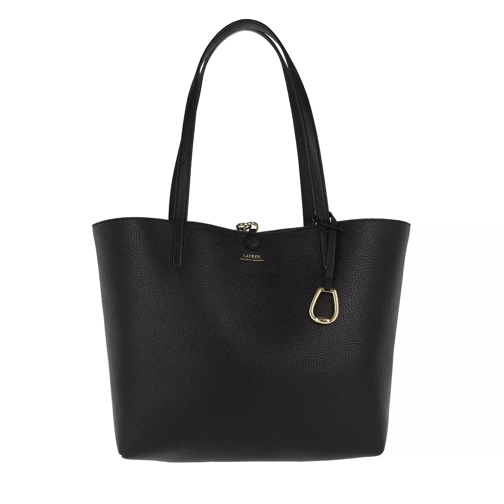Lauren Ralph Lauren Reversible Medium Tote Bag Black/Black Shopping Bag