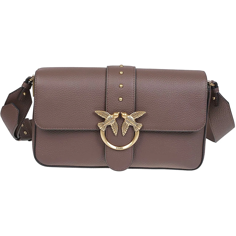 Pinko Fourre-tout Love One Slouchy Classic Bag Brown braun