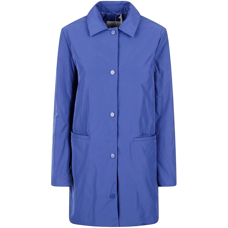 Max Mara Veste de transition Coats Blue blau