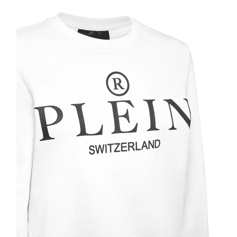 Philipp Plein Sweatshirt Sweatshirt Iconic Plein weiss(Image 5)