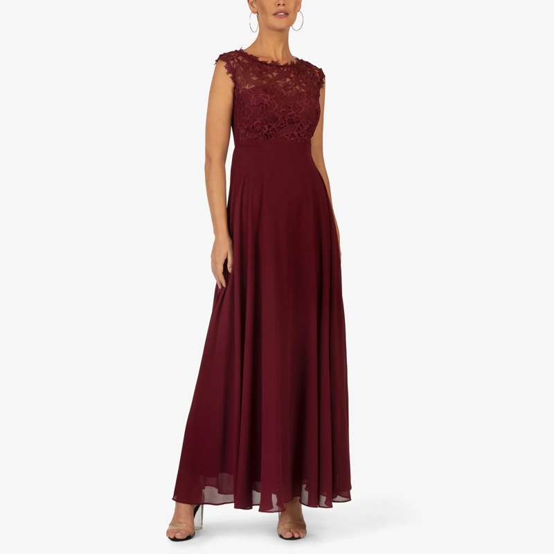Kraimod Kleid Kleid bordeaux(Image 2)