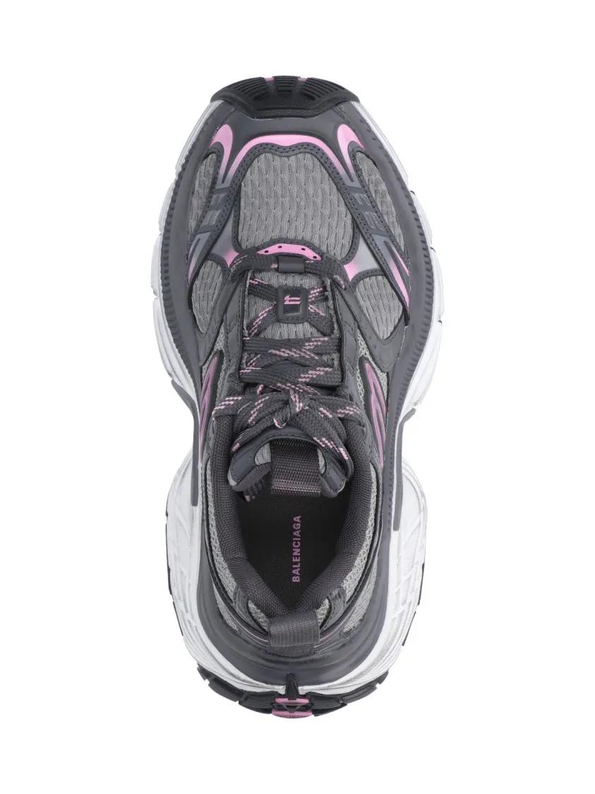 Thumbnail - Balenciaga Low-Top Sneaker - "6Xl" Sneakers – Grey/Pink - Gr. 38 (EU) - in Grau - für Damen