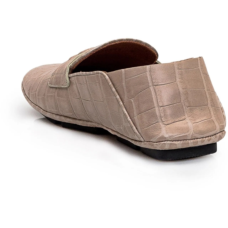 Dolce&Gabbana Loafer Driver in Pelle beige(Image 3)