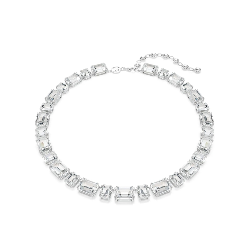 Swarovski Medium Halsketting Milnia Kette Silber