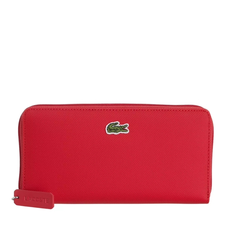 Haut lacoste outlet rouge