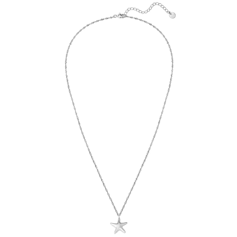 Glanzstücke München Mittellange Halskette Sterling Silber Halskette Seestern silber(Image 2)