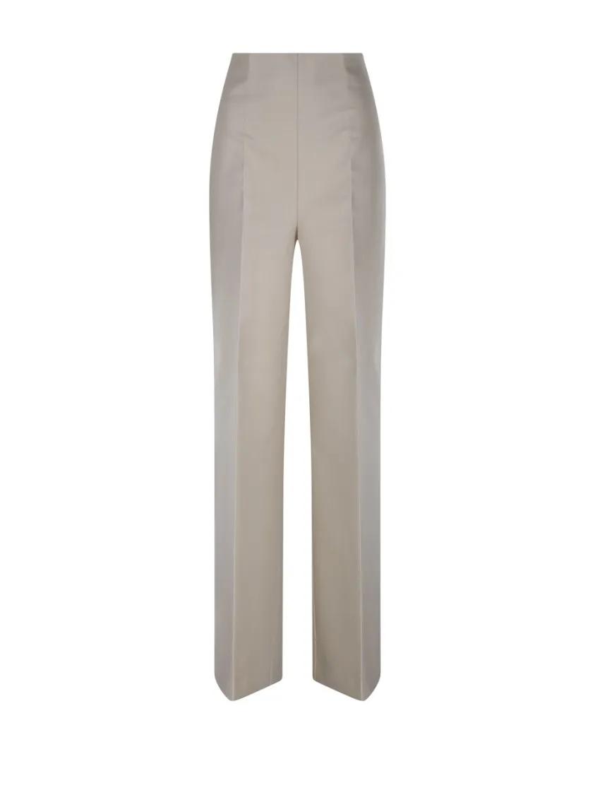 Thumbnail - Róhe - Palazzo Leg Shaped Trouser - Größe 40 - beige