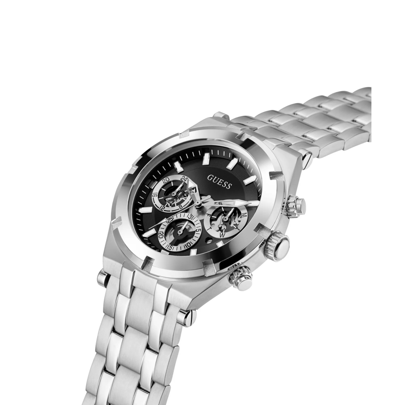 Guess Quarzuhr Quarz Analog Uhr Gs Athena silber(Image 5)