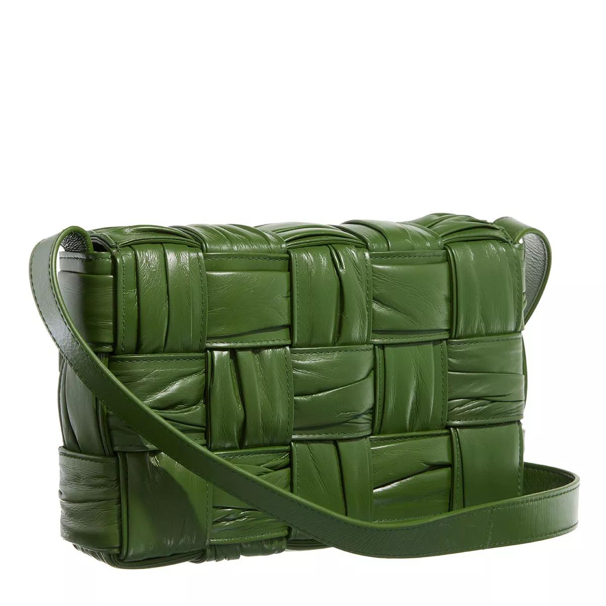 Bottega Veneta Crossbody bags Cassette Shoulder Bag in groen
