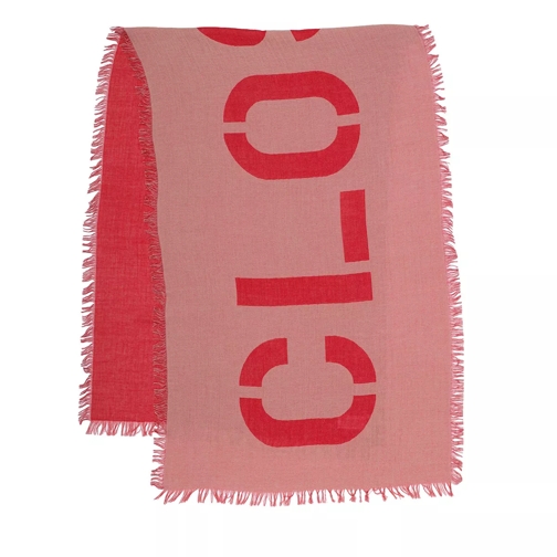 Closed Cotton Scarf Amaranth Red Tunn sjal