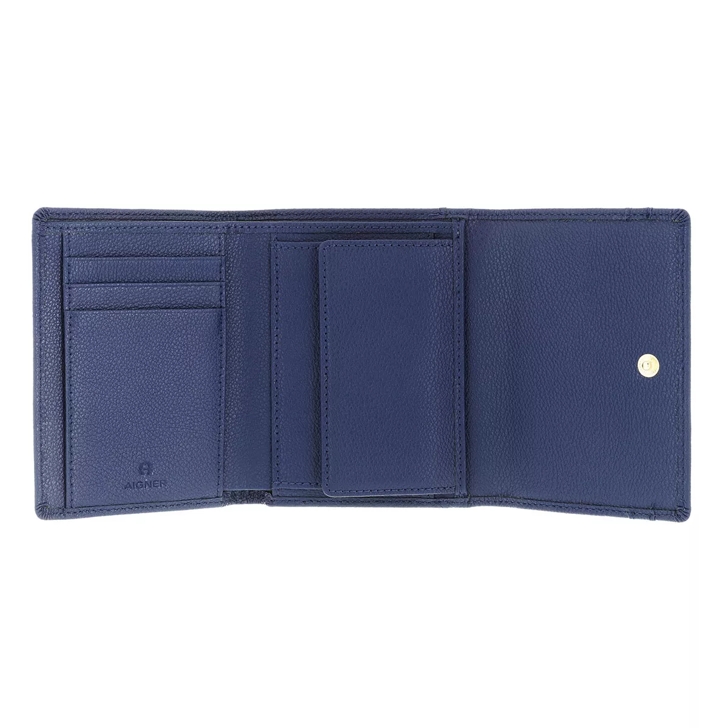 Blue deals leather wallet