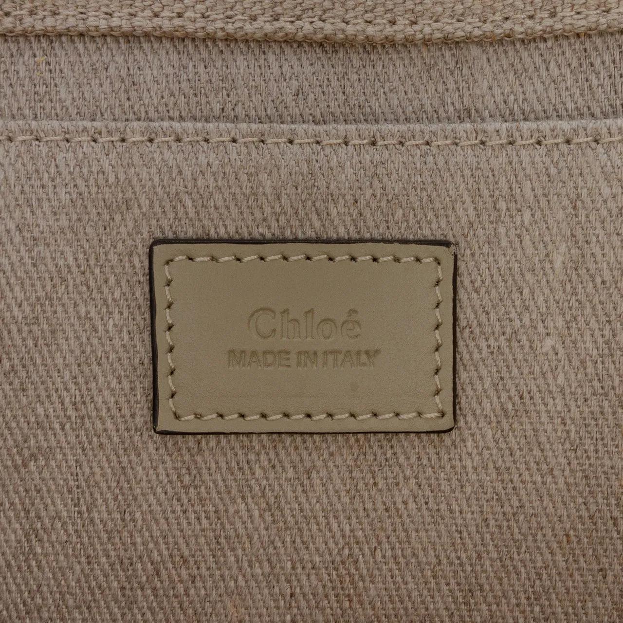 Thumbnail - Chloé Shopper - Medium Canvas Woody Tote - Gr. unisize - in Braun - für Damen