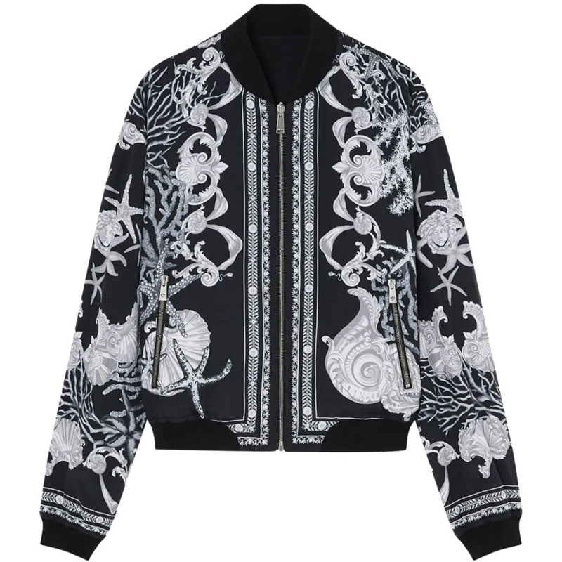 Versace  Jackets Blackconcretebone schwarz