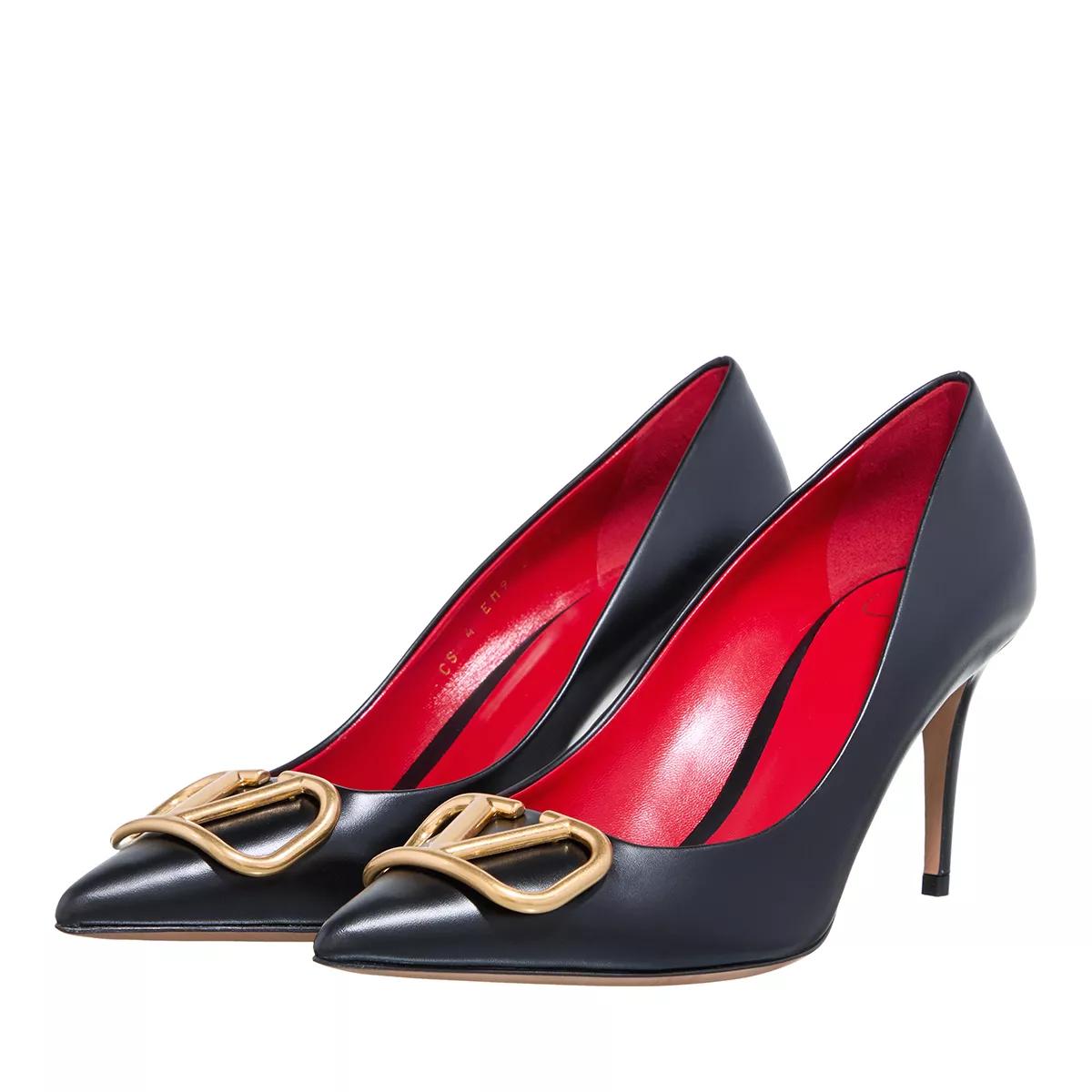 Valentino Garavani Pumps & High Heels - Vlogo Signature Pumps - Gr. 36 (EU) - in Schwarz - für Damen