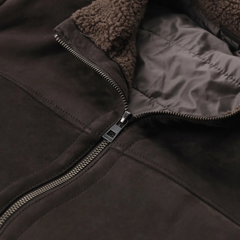 GMS-75 veste Jacke aus Leder braun(Image 3)