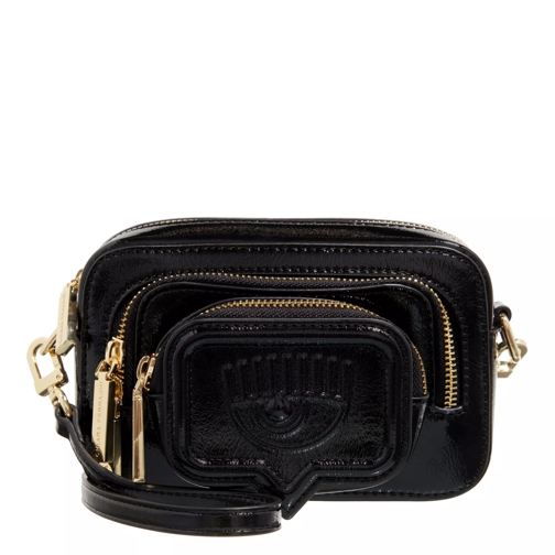 Chiara Ferragni Range F - Eyelike Pocket, Sketch 01 Bags Black Crossbody Bag