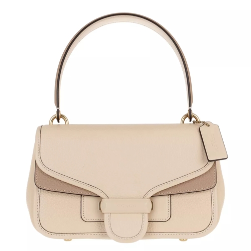 Coach Colorblock Leather Cody Shoulder Bag Ivory Taupe Multi Satchel