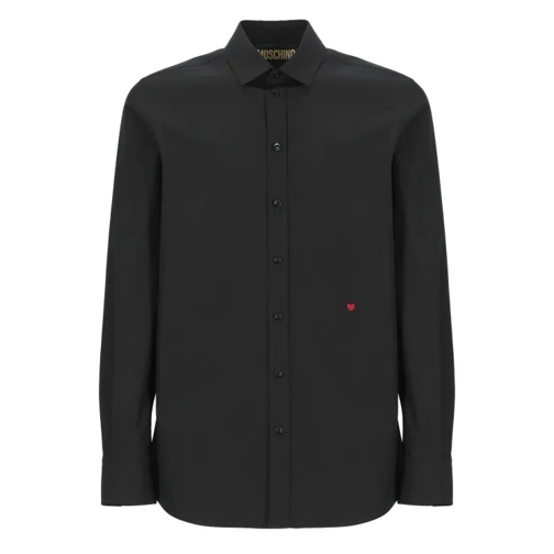 Moschino Black Cotton Shirt Black 