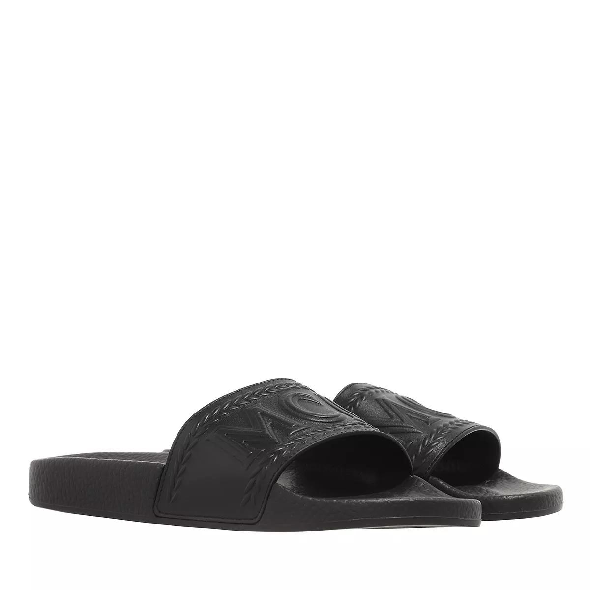 Mcm outlet slides black