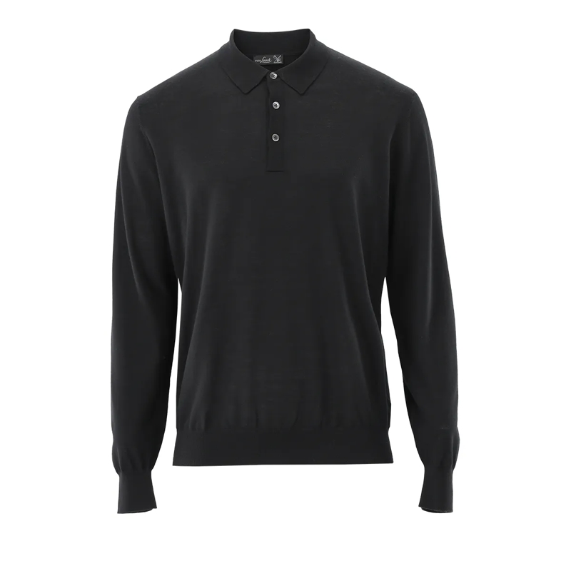 VAN LAACK Bluse Hemd Uni schwarz