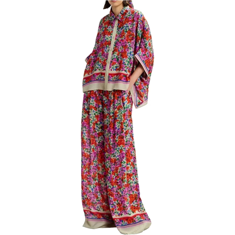 Essentiel Antwerp Hose Essentiel Antwerp Wide Leg Pants Pantalons Rood Jo rot(Image 2)