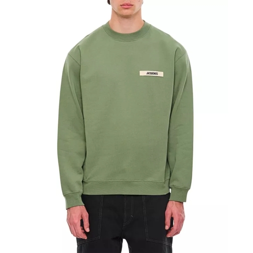 Jacquemus Crewneck Sweatshirt Green 