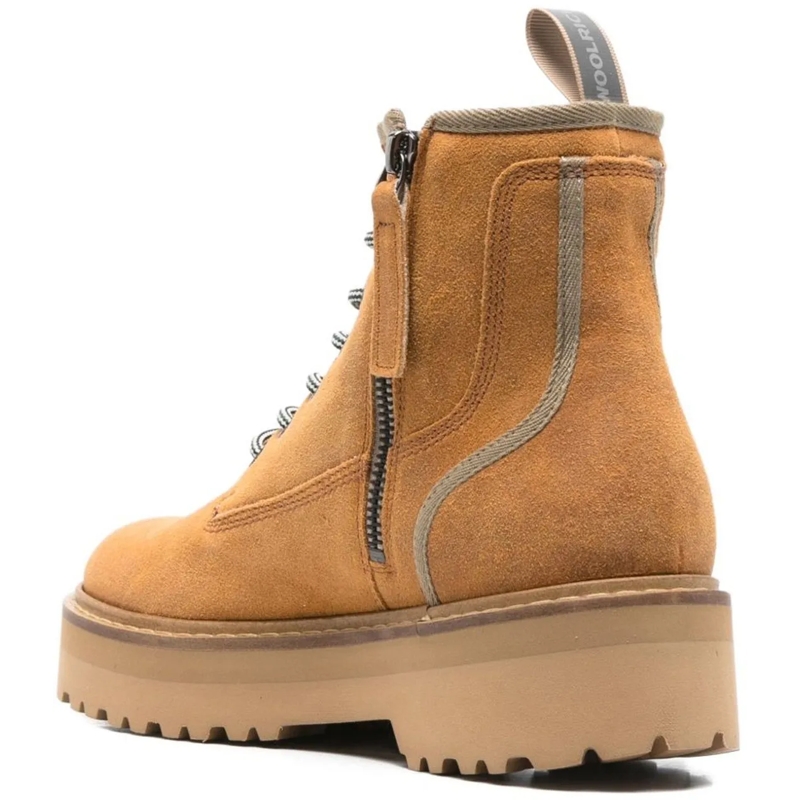 Woolrich Bottes Boots Leather Brown braun