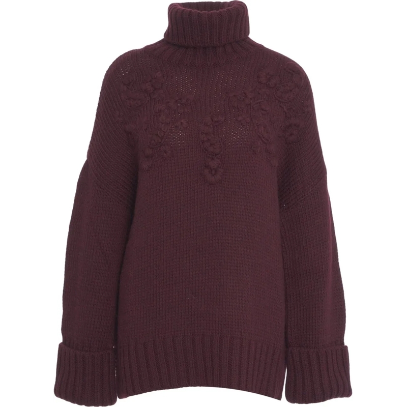 Guess  Turtleneck sweater with embroideries rot
