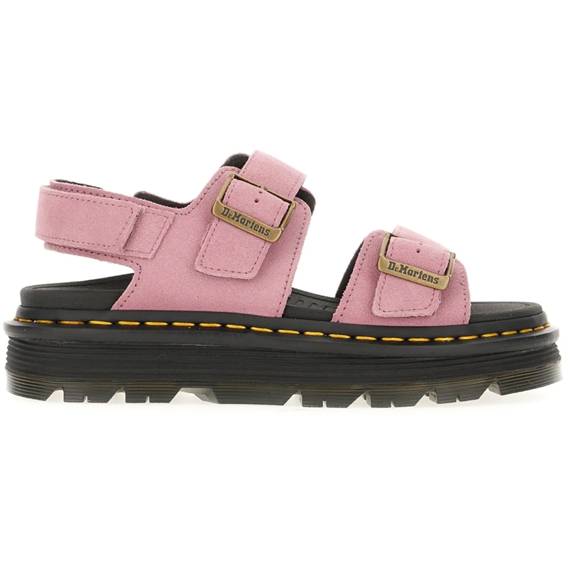 Dr. Martens Sandalen Dr. Martens Two-tone suede Zebzag sandals mehrfarbig