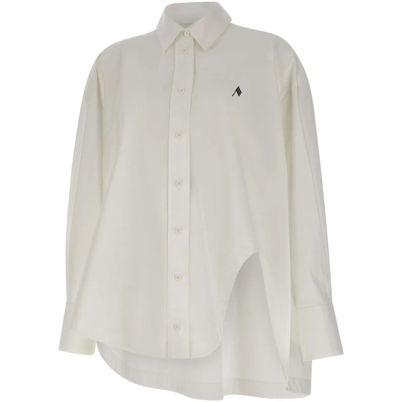 The Attico Hemd Shirts White weiß