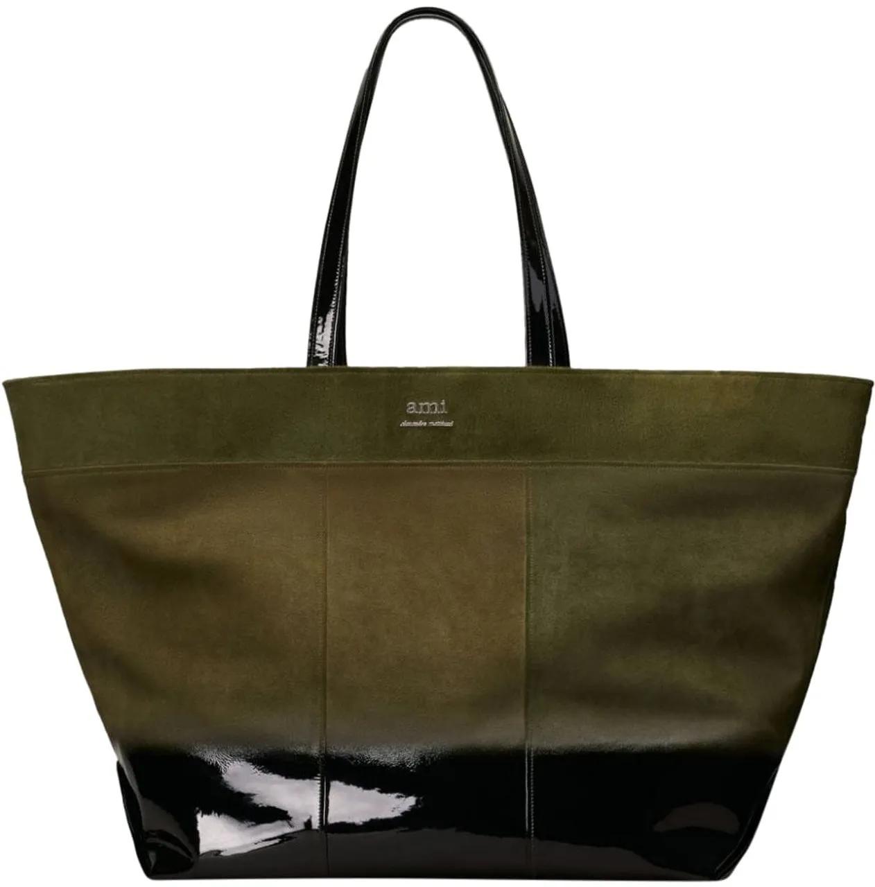 AMI Paris Shopper - Bags Green - Gr. unisize - in Grün - für Damen