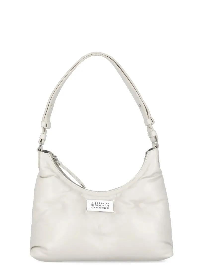 Maison Margiela Shopper - Glam Slam Hobo Small Bag - Gr. unisize - in Beige - für Damen