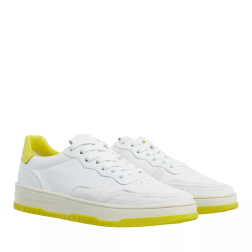Kennel & Schmenger Drift Bianco/Yellow låg sneaker