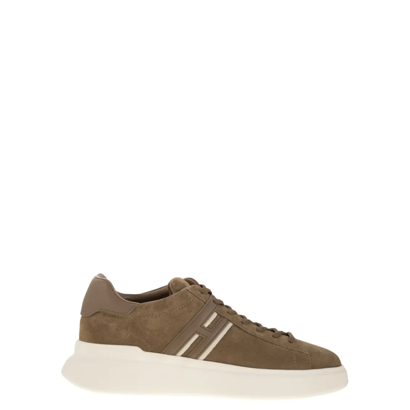 Hogan Lage-top sneaker H580 - Suede Trainers Brown