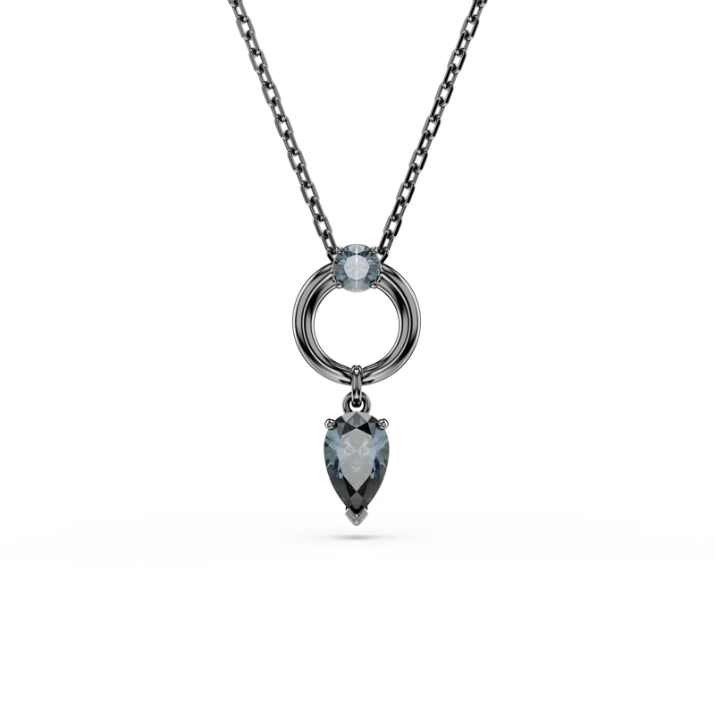 Swarovski Collier moyen Mesmera Kette Grau