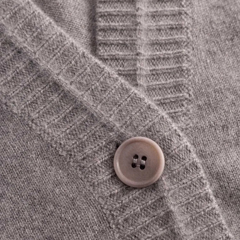 windsor. Pullover Strickpullunder aus Wolle & Kaschmir grau(Image 4)