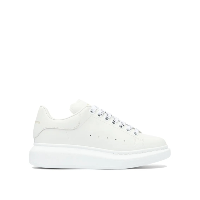 Alexander McQueen Lage-top sneaker Leather Upper And Rubber Sole Sneaker White