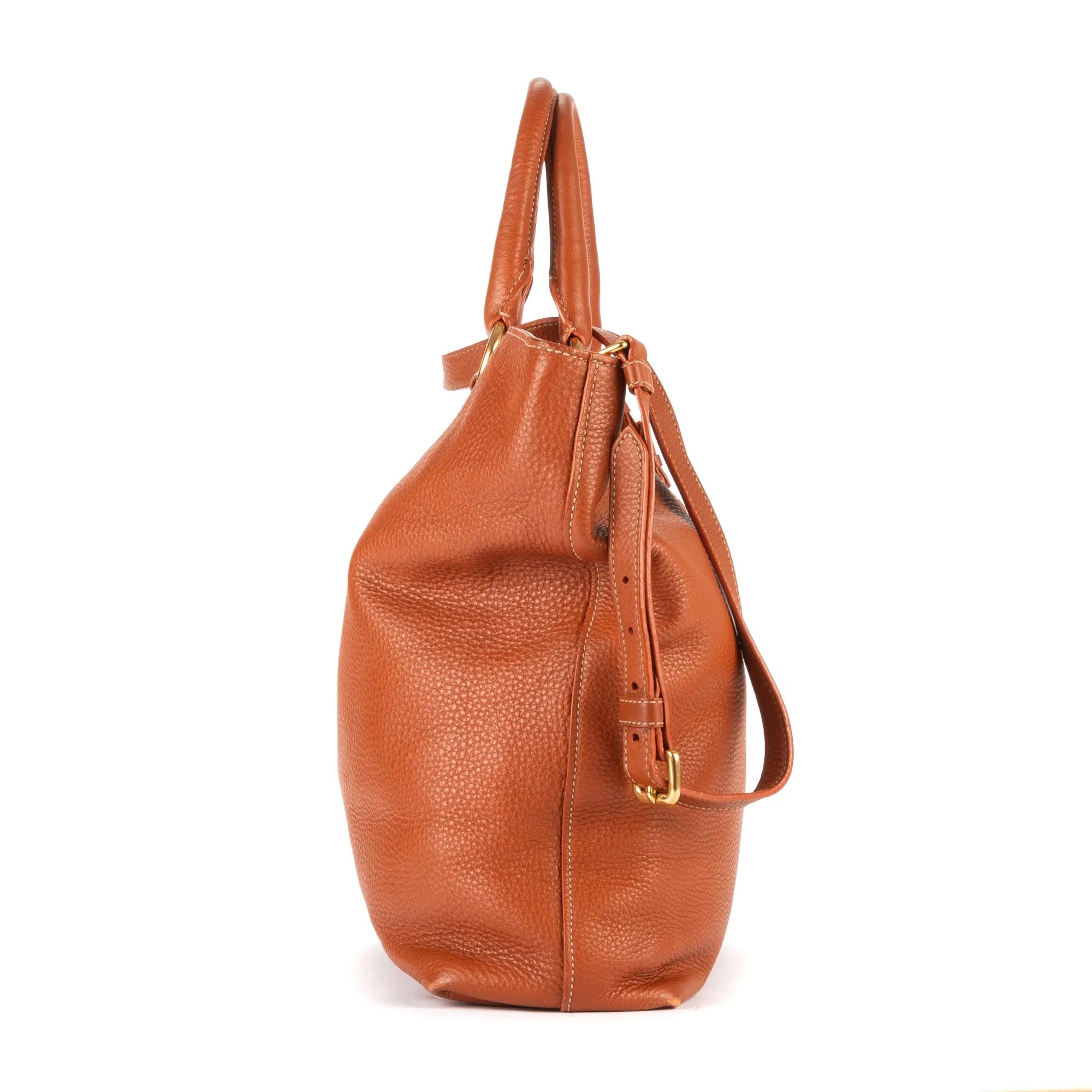 Thumbnail - Prada Crossbody Bags - Large Shopping Tote - Gr. unisize - in Orange - für Damen