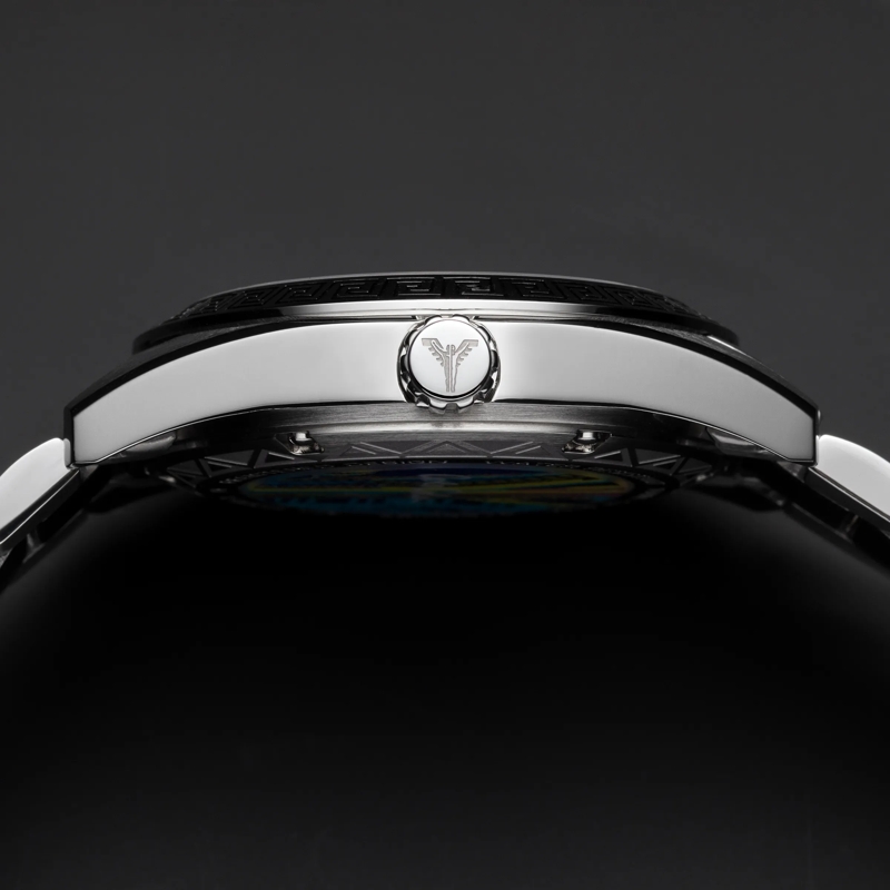 Carlo Colucci Automatikuhr Herrenuhr CC300 . silber(Image 4)