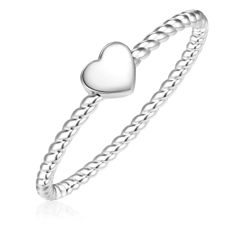 Glanzstücke München Ring Sterling Silber Ring Herz silber(Image 3)