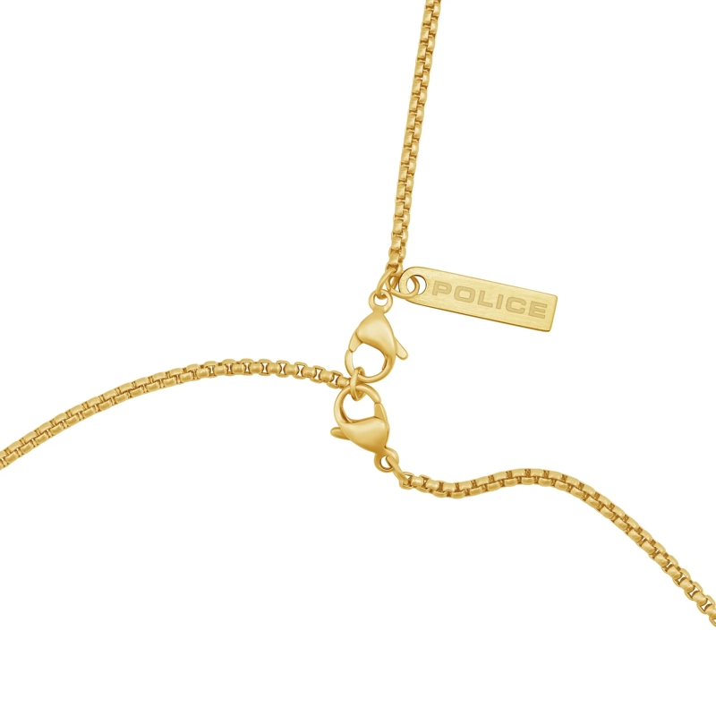 Police  Herrenkette Contorto- Herrenkette- Farbe: silbe gold(Image 3)