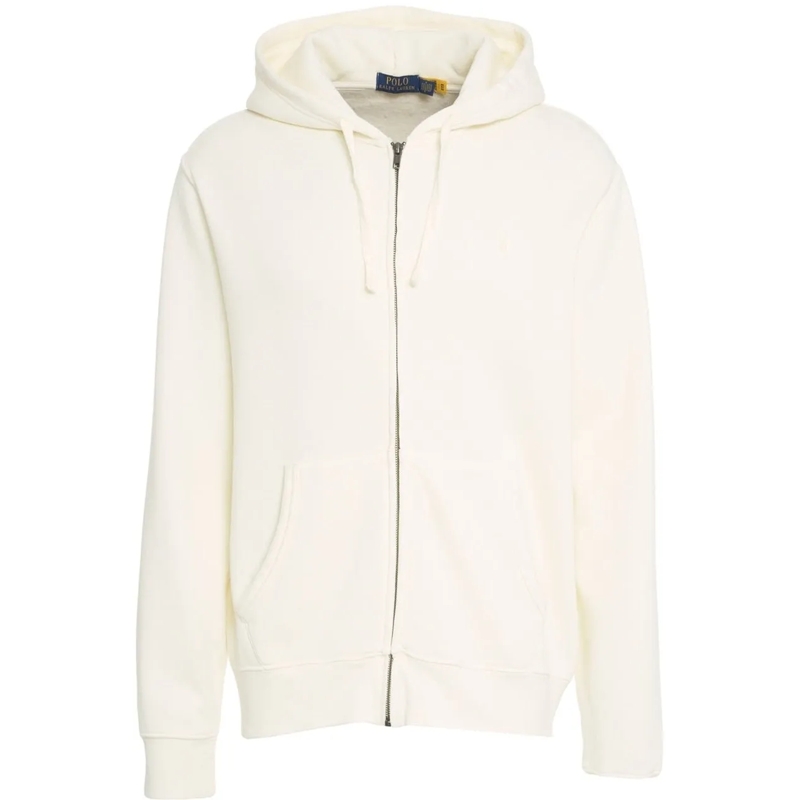 Ralph Lauren  Hoodie with zipper weiß