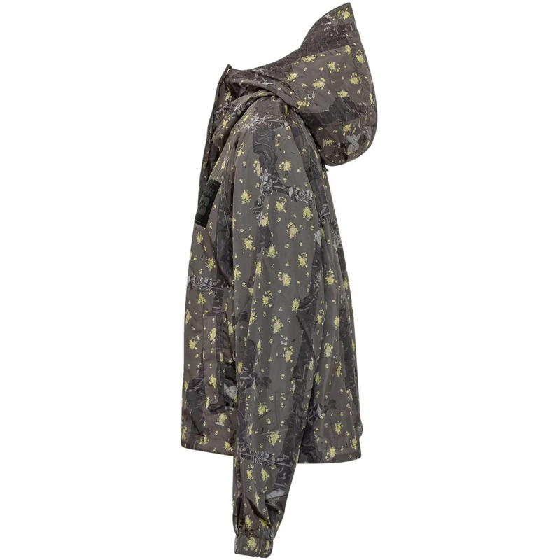 GANNI Übergangsjacke Giacca con Cappuccio e Zip dunkelgrau(Image 3)