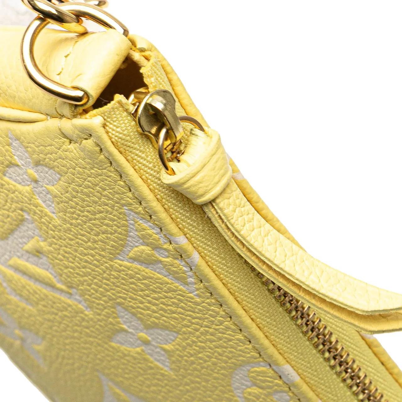 Thumbnail - Louis Vuitton Crossbody Bags - Bicolor Monogram Empreinte Mini Pochette Accessoir - Gr. unisize - in Gelb - für Damen