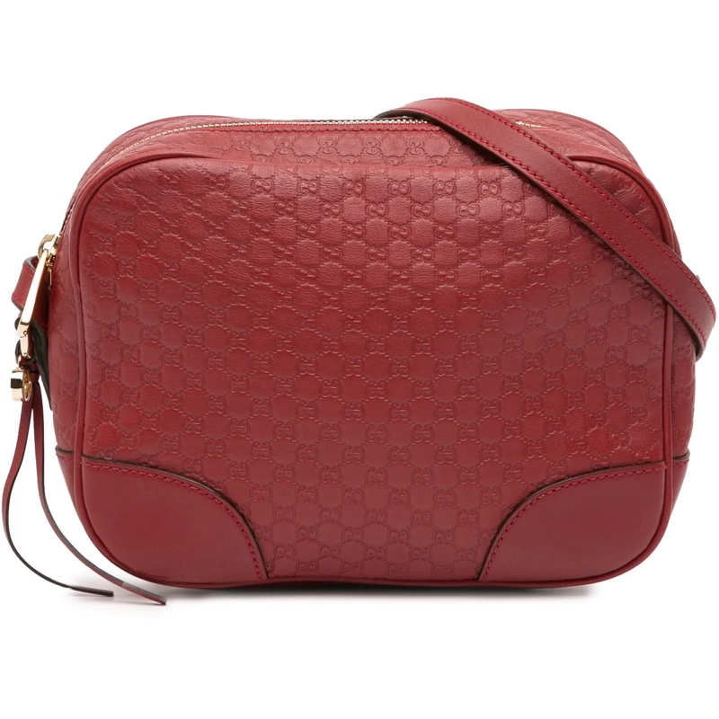 Gucci Sac à bandoulière Microguccissima Bree Crossbody rot
