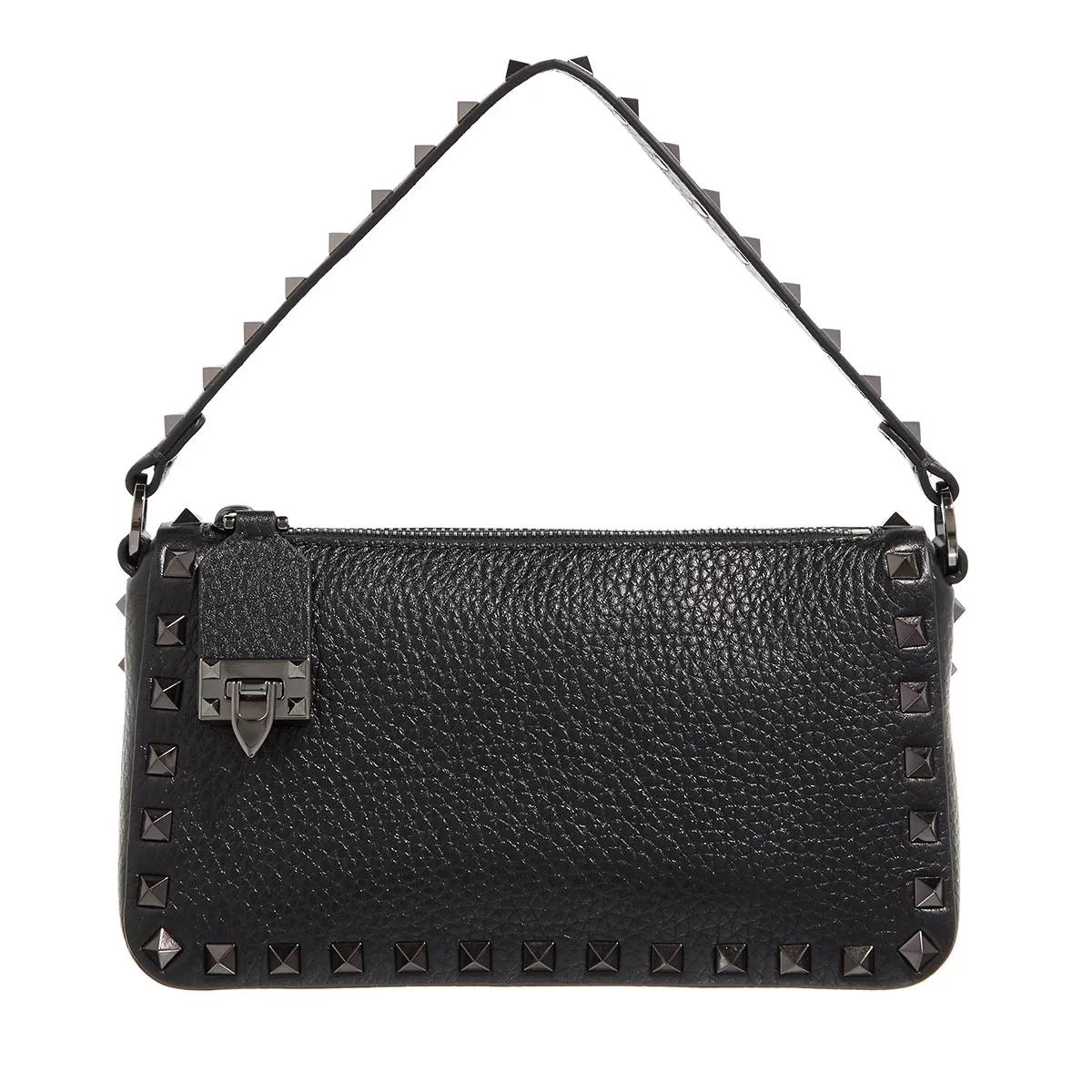 Valentino Garavani Pochettes - Small Shoulder Bag Rockstud - Gr. unisize - in Schwarz - für Damen