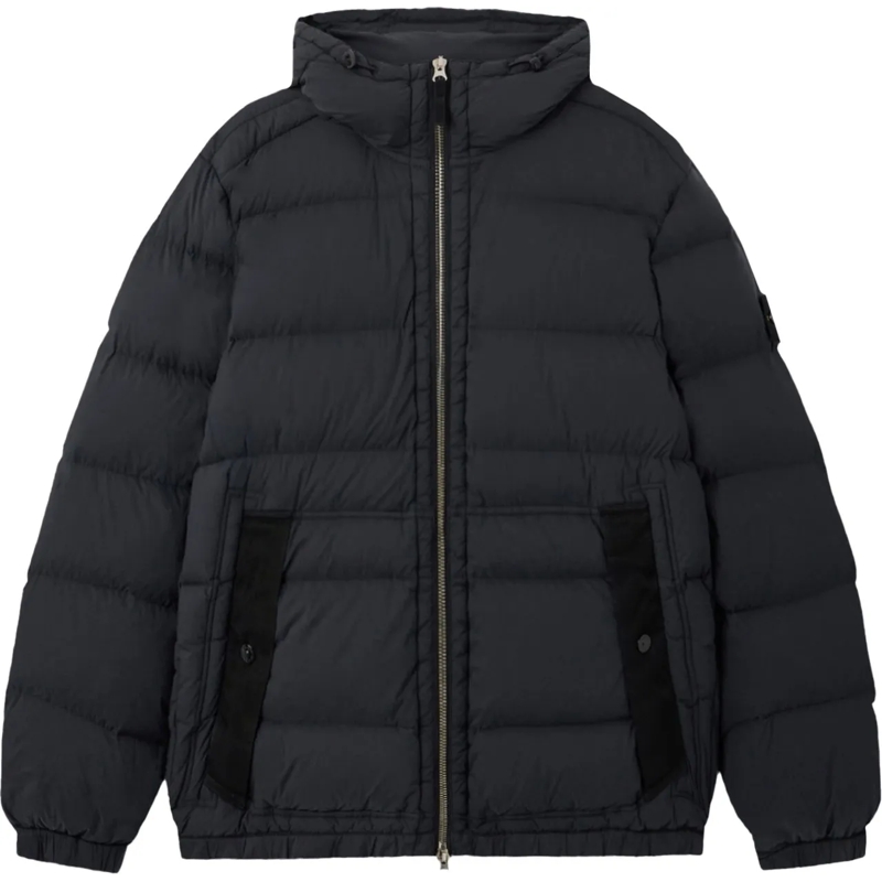 Stone Island T-Shirt jacket black schwarz