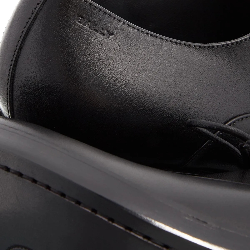 Bally Schnürschuhe Poles 55 Black(Image 4)