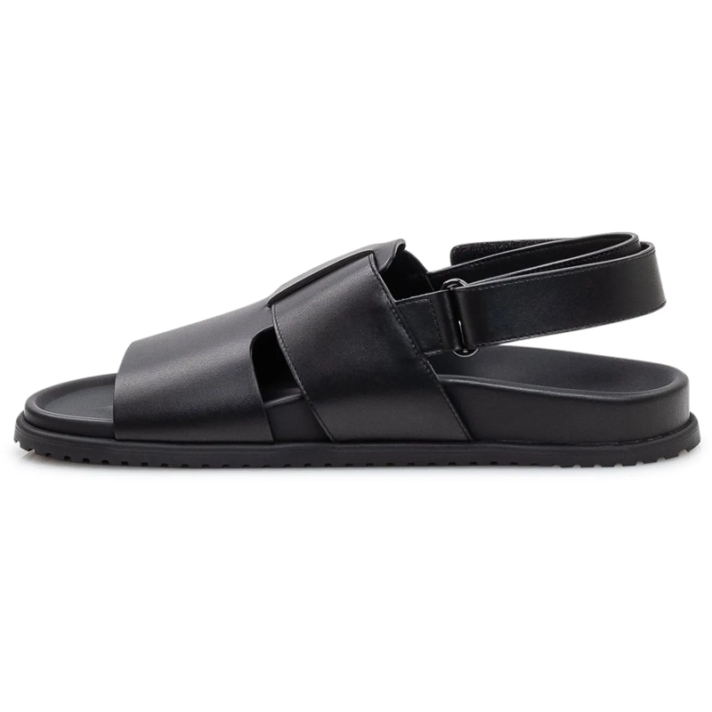 Dolce&Gabbana Sandalen Sandali con Fasce e Cinturino Posteriore schwarz(Image 4)