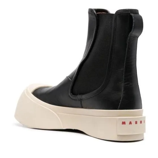 Marni Botte Slip-On Ankle Boots Black (Image 2)